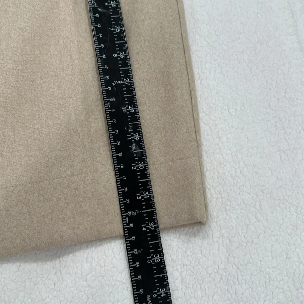 NWT Skirt Midi size L light tan light light khaki cargo packets - Picture 5 of 9